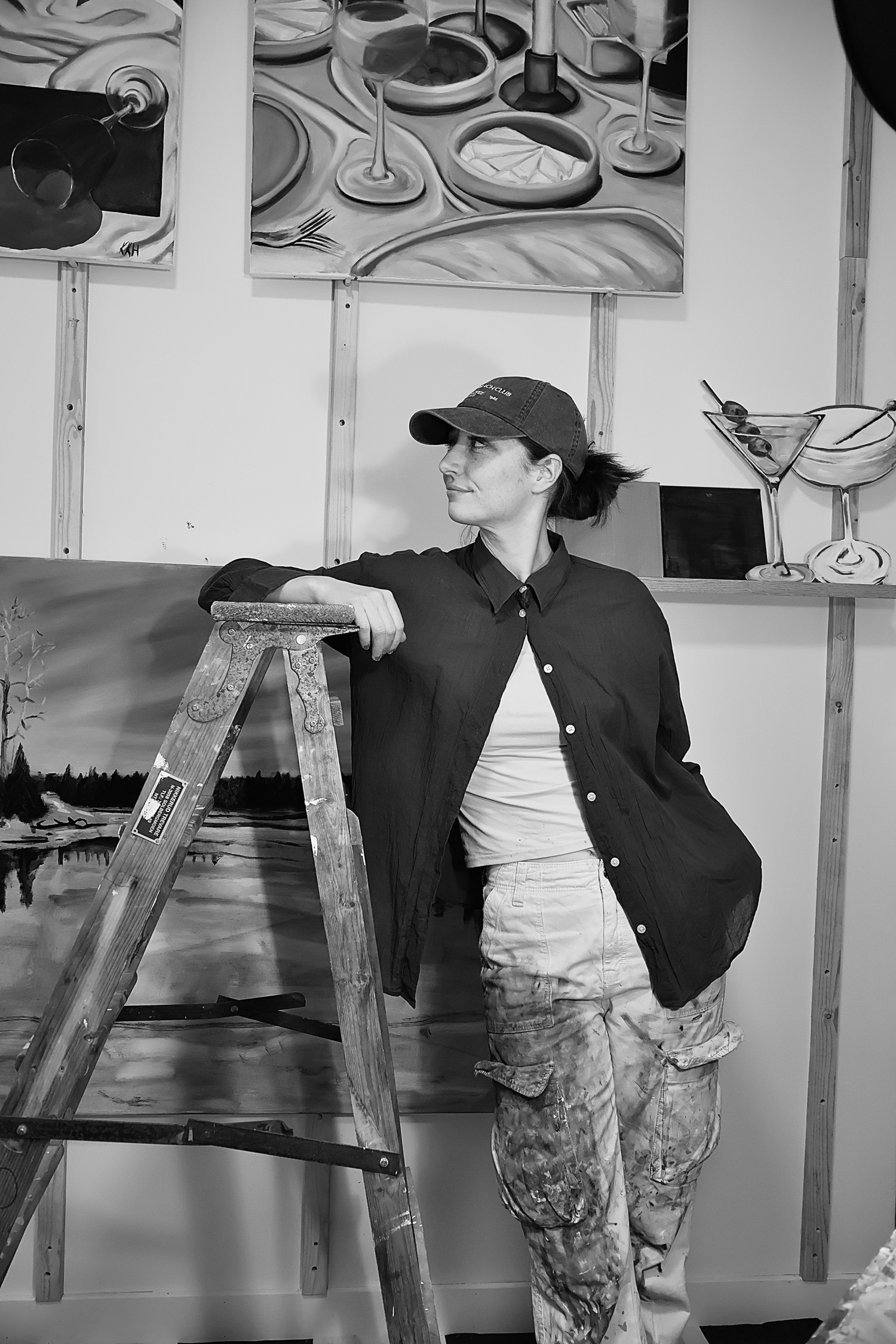 K. Klevaas i studioet